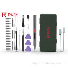 PKEY Built-in Battery electric screwdriver with 3xLED light